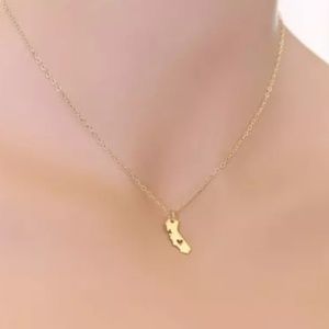 😍 California Love Necklace- gold